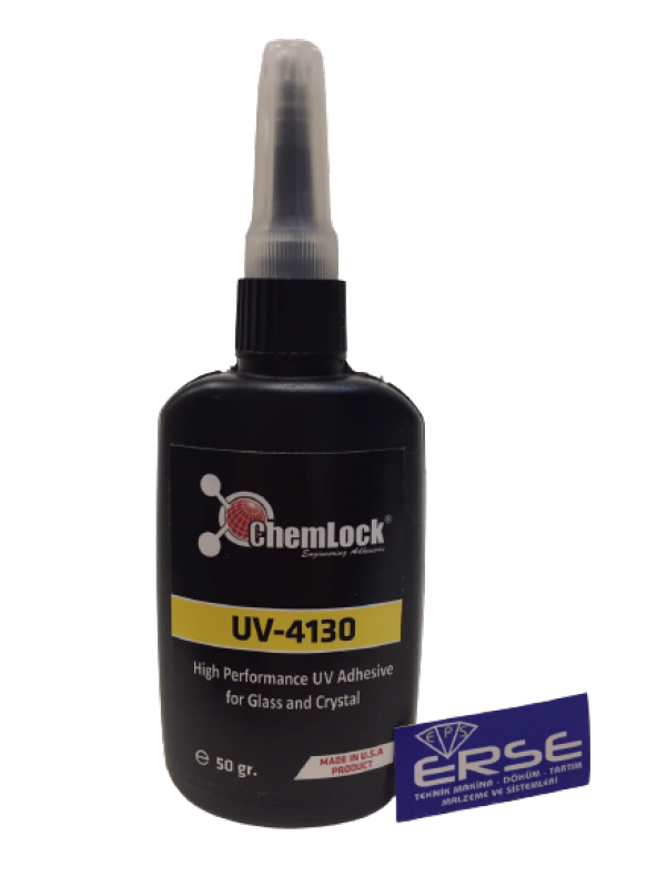 Chemlock UV 4130 Yüksek Performanslı UV Yapıştırıcı 50gr.
