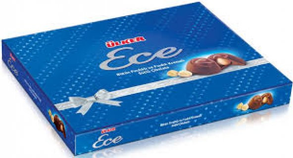 Ülker Ece Bütün Fındıklı ve Fındık Kremalı Sütlü Çikolata 215 G - 1