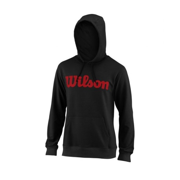 Wilson Script Cotton Po Hoody Erkek Sweatshirt WRA769101