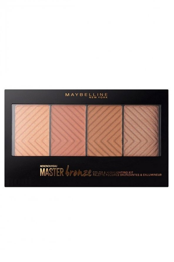 Maybelline Bronzer Paleti - Master Yüz Aydınlatıcı Kapatıcı - 2