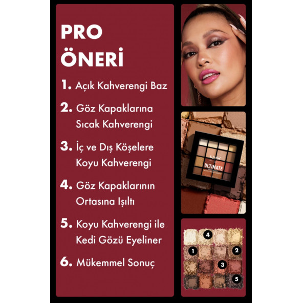 NYX Ultimate Shadow Palette Warm Neutrals Far Paleti - 8