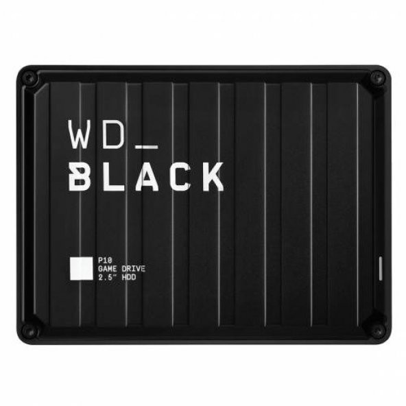 WD BLACK P10 Game Drive 4TB USB 3.2 2.5 inc Siyah Taşınabilir Oyun Diski WDBA3A0040BBK-WESN