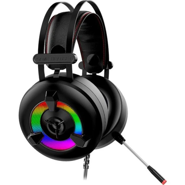 Rampage Miracle-X2 Plus Siyah RGB LED 7.1 Surround Sound System Mikrofonlu Oyuncu Kulaklığı - 3