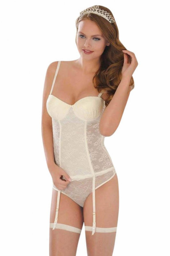 Nbb Destekli Beyaz Büstiyer Takım 4521 - 3