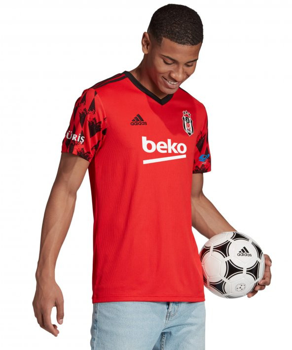 ADIDAS BEŞİKTAŞ 3. FORMA KIRMIZI 20-21 - 4