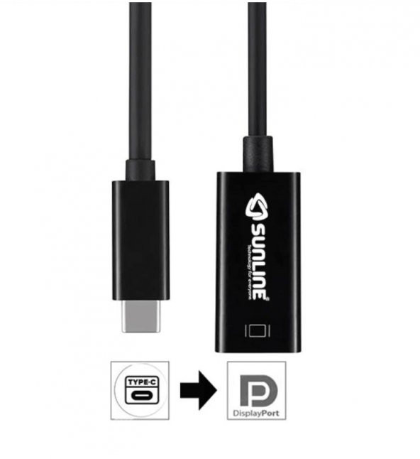 Sunline 170663 USB Type C-Displayport