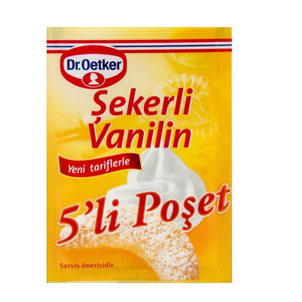 Dr. Oetker Şekerli Vanilin 5li Poşet