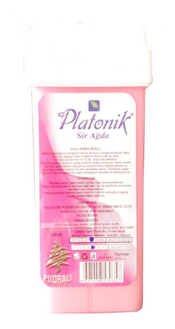 Platonik Kartuş Ağda+Ağda Bandı Bezi Kağıdı - 2