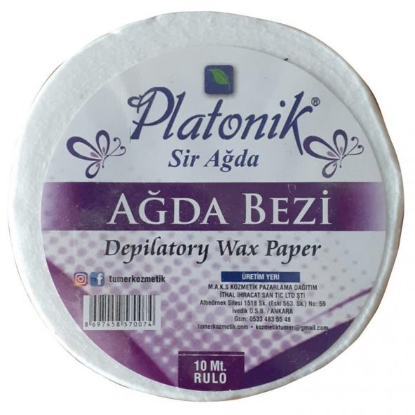 Platonik Kartuş Ağda+Ağda Bandı Bezi Kağıdı - 3