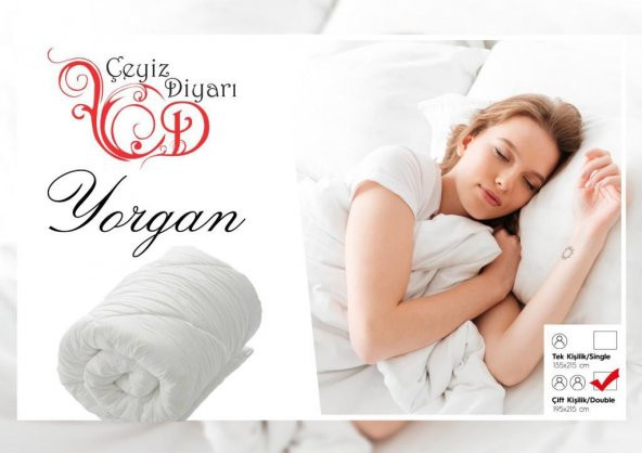 Çeyiz Diyarı Çift Kişilik Silikon Yorgan - 2