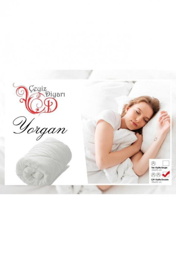 Çeyiz Diyarı Çift Kişilik Silikon Yorgan - 4