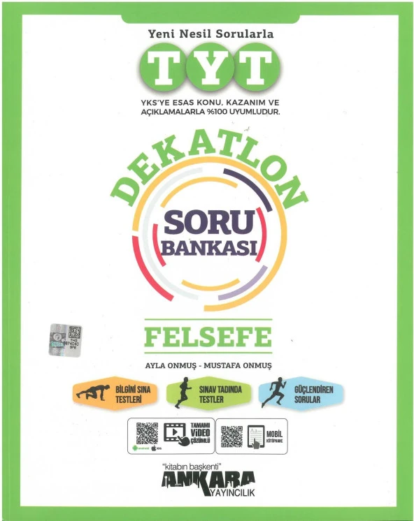 Ankara TYT Felsefe Dekatlon soru Bankası