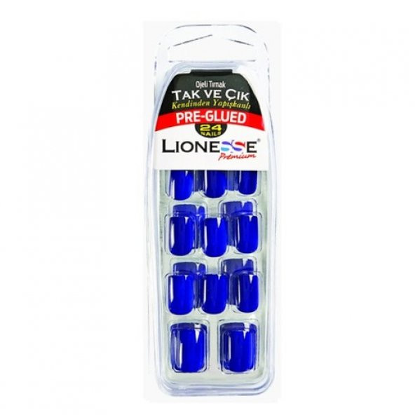 Lionesse Tak Ve Çık Ojeli Tırnak 4410