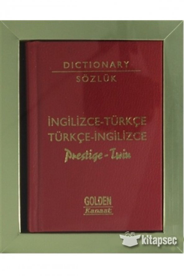 İngilizce-Türkçe, Türkçe-İngilizce Sözlük