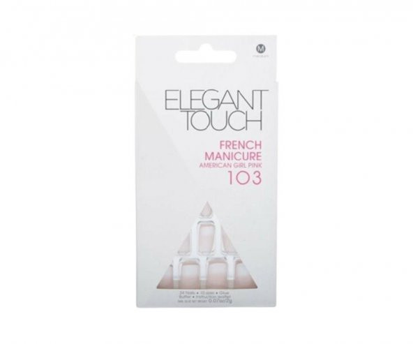 Elegant Touch French Manicure M 103 - 24 Adet - 1