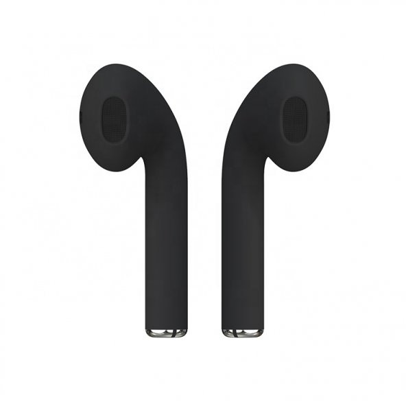 Native Audio i27 Siyah AirPods2 TWS Bluetooth 5.0 Kablosuz Kulaklık (Kablosuz Şarj, Gerçek Şarj Göstergesi, Kulak Sensörü)