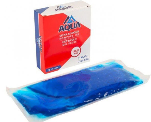 Aqua Med Sıcak Soğuk Kompres 13cm x 27cm Kılıflı