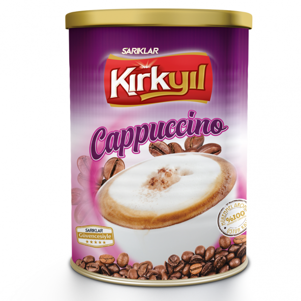 Kırkyıl Cappuccino 250 gr Teneke Kutu