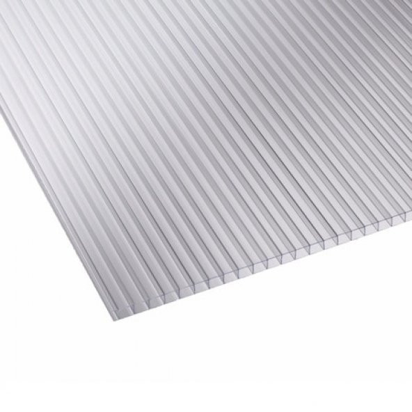 Polikarbon Çatı Kaplama Malzemesi 4mm 50x50cm Beyaz
