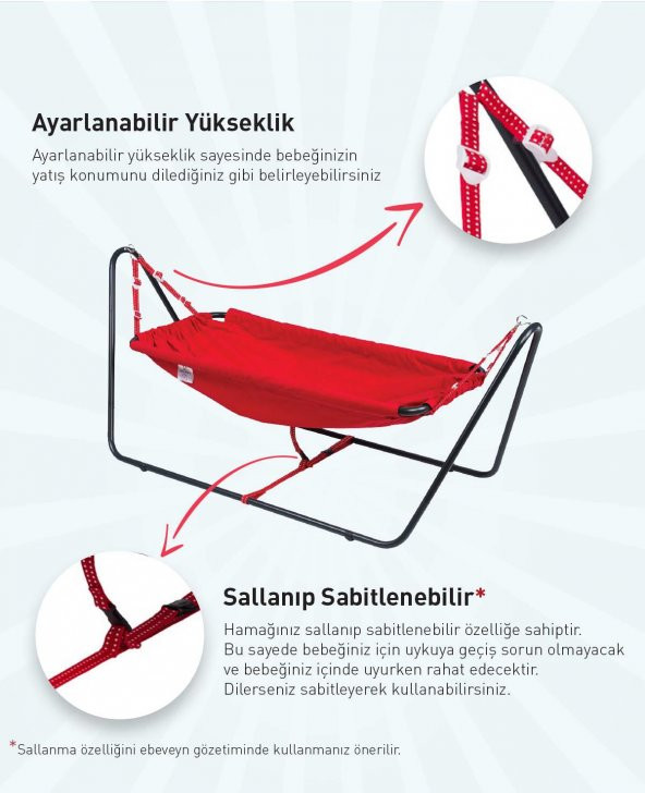 Holmen İstanbul Hamak - Gri - 5