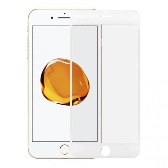 Apple iPhone 6-6S Plus 5D Seramik Tam Kaplayan Ekran Koruyucu Cam