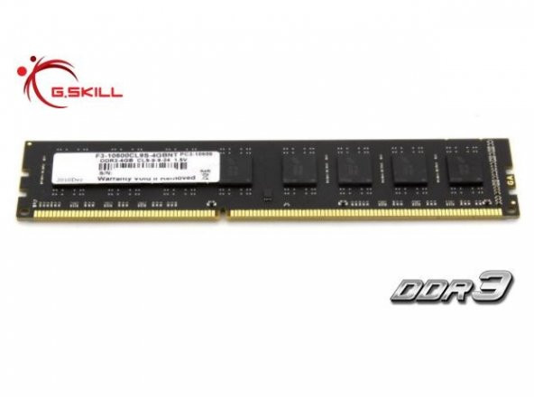 GSKILL Value 8GB DDR3 1333Mhz CL9 (F3-10600CL9S-8GBNT) 256x8 Chip