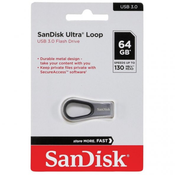 Sandisk Ultra Loop 64GB USB 3.0 USB Bellek SDCZ93-064G-G46