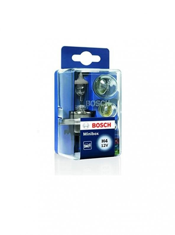 Bosch Minibox 12V H4 Ampul Bulb Kit Seti