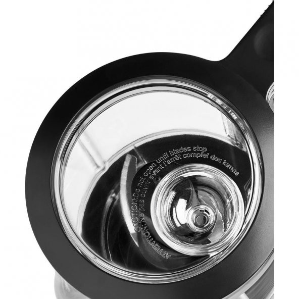 KitchenAid 5KFC0516EOB Onyx Black 1,19 Litre Mutfak Robotu - 2