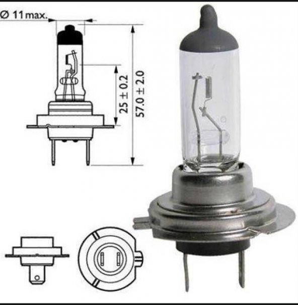 Ford Ka (1996 - 2008) KISA FAR AMPULÜ TÜV ONAYLI H7 - Resim 4