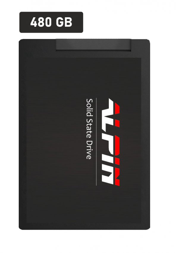 ALPİN Plus480 SSD, 480 GB SSD Hard Disk , 2.5'' Sata 3, 550 Mb/s-500BMb/s