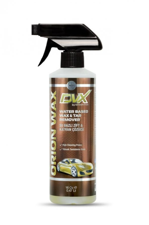 Divortex Wax ve Katran Çözücü Su Bazlı 500 ml.
