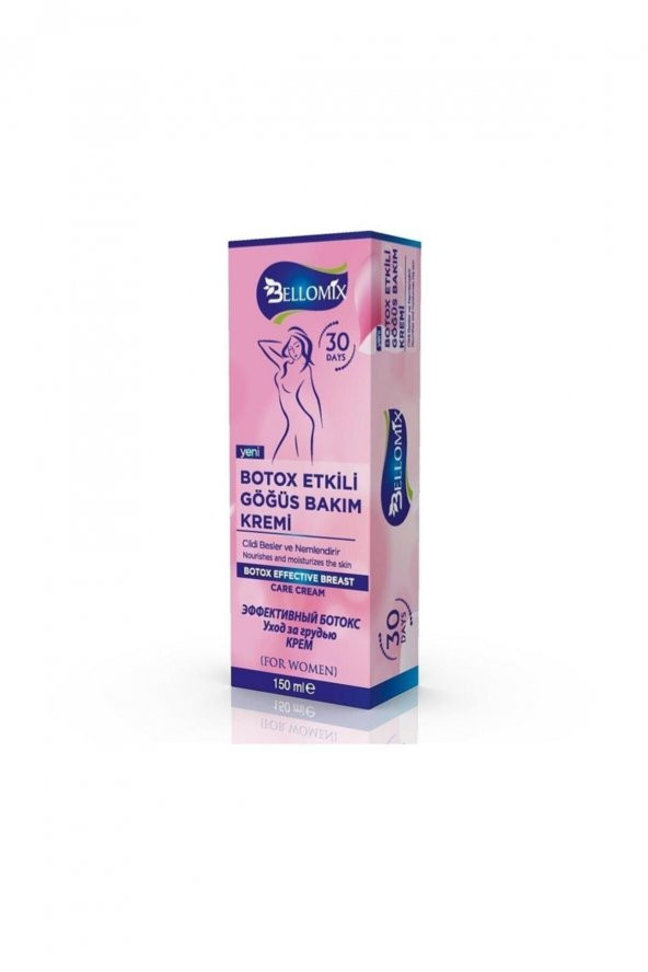 Bellomix Ebrtech Botoks Etkili Kadın Göğüs Bakım Kremi 150 ml Göğüs Kremi