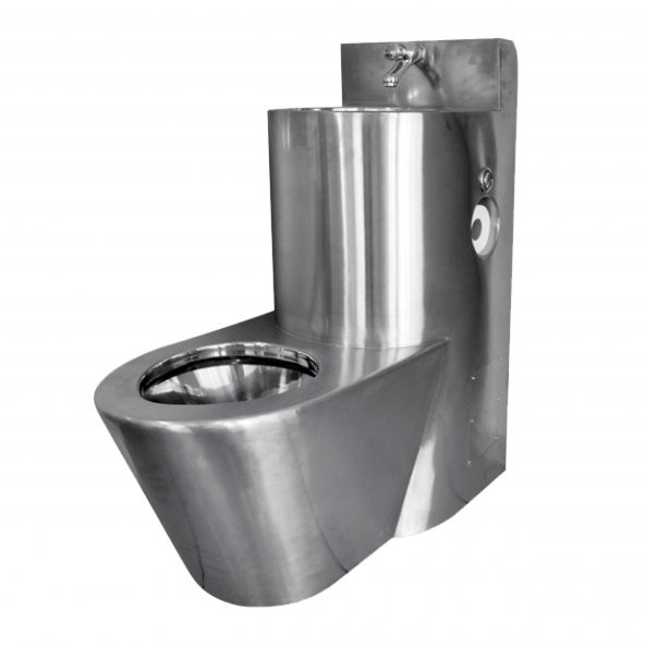 Normo Paslanmaz Çelik Klozet & Lavabo 910*410*1020 mm