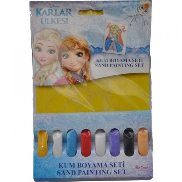 Disney Frozen Elsa Kum Boyama Seti
