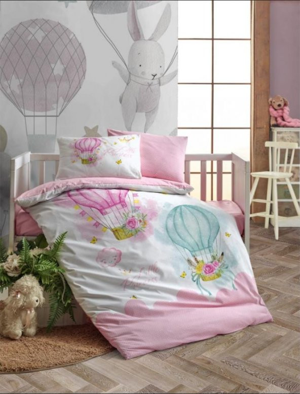 Cotton Box Bebek Nevresim Takımı Little Princess Pembe - 1