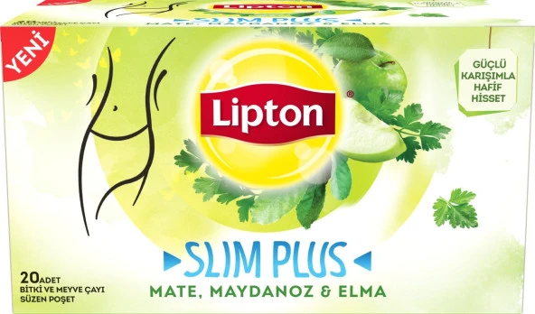 Lipton Slım Plus Maydanoz Bitki Çayı 20li 36 G