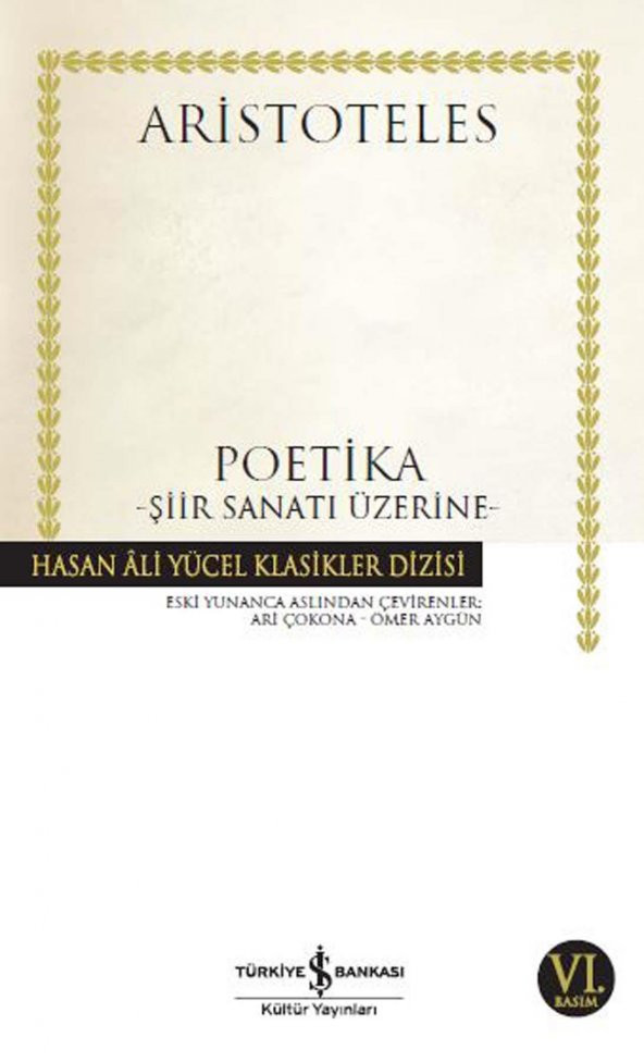 Poetika Hasan Ali Yücel Klasikler