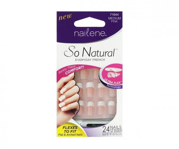 Nailene So Natural French Takma Tırnak - 71644