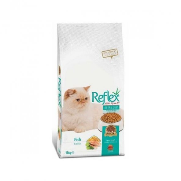 Reflex Balıklı Kısırlaştırılmış Kedi Maması 15 Kg