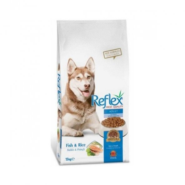 Reflex Balıklı ve Pirinçli 15 kg Yetişkin Köpek Maması