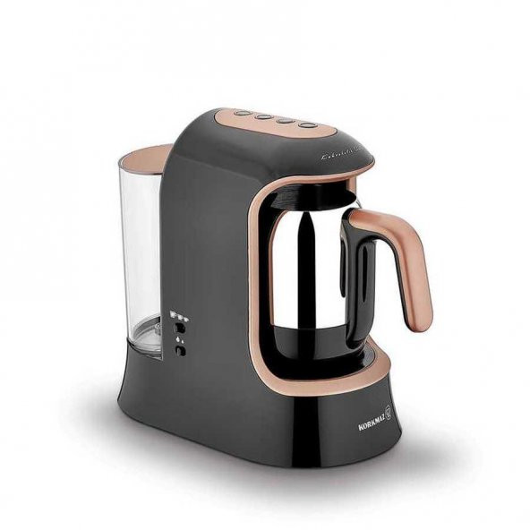 Korkmaz Kahvekolik Aqua Kahve Makinesi Siyah/Rosagold A862-02