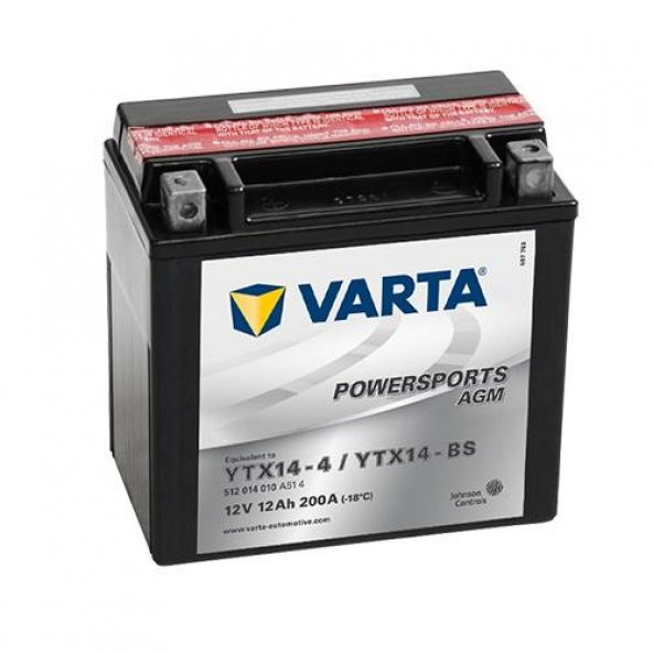PIAGGIO MP3 250 06-10 Varta Akü Ytx14-Bs