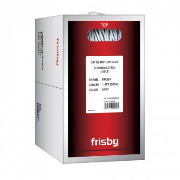 Frisby CAT5 E09 UTP Kablo (305m)