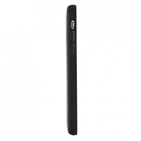 Bouletta Apple iPhone XS Max Uyumlu Deri Arka Kapak Mavi - 5