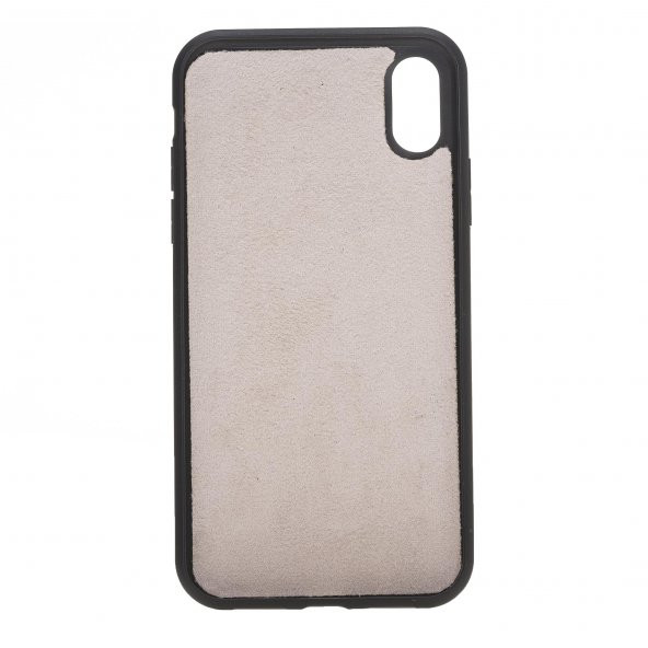 Bouletta Apple iPhone XR Uyumlu Deri Arka Kapak Pembe - Resim 5