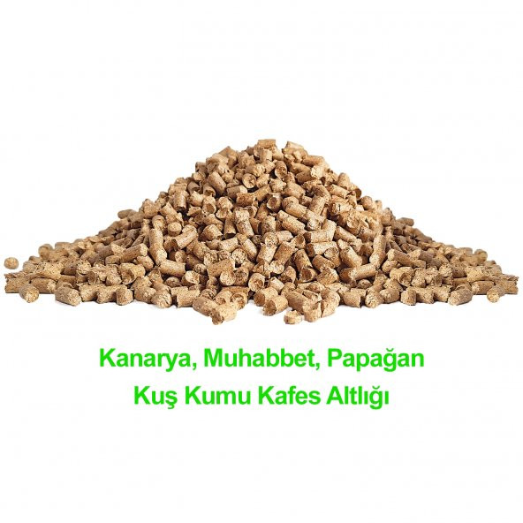 Bonny Nice Doğal Çam Pelet Evcil Kuş Altlığı 10 kg 17 l x 2 Paket - 2