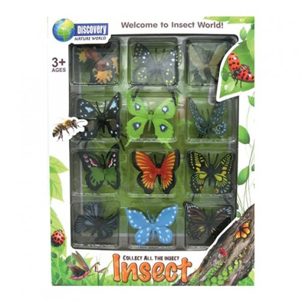 Simba Butterfly Kelebekler 12li Set B