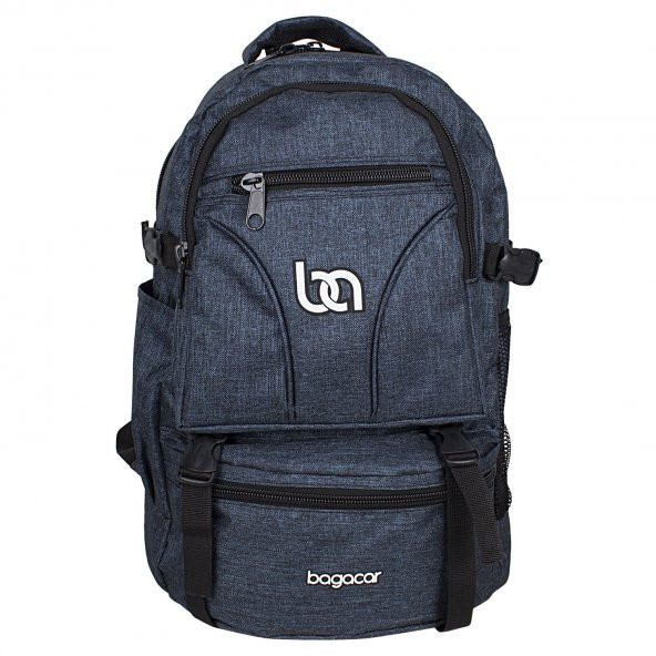 Bagacar Dağcı ve Trekking Kumaş Sırt Çantası Lacivert - 2