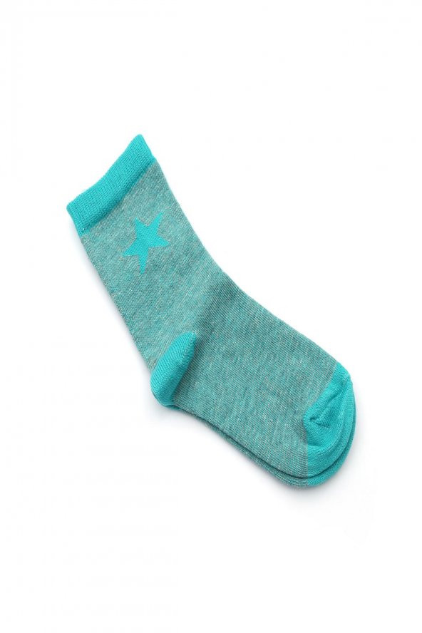 5li Erkek Çocuk Yıldız ve Çember Desenli Asortili Çorap 2470B-B5 - Resim 9